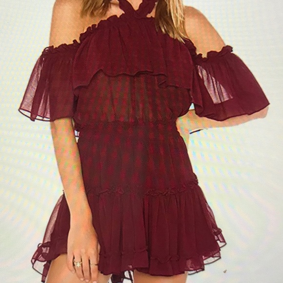 Simplee Dresses & Skirts - Halter Off Shoulder Short Mini Dress.